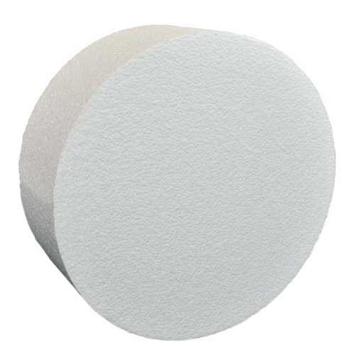 Round Polystyrene Cake Dummy (14" Diam 3" High)