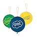 Produktbild amscan 9904901 3 Spielballons Boom Bang Pow, Grün, Blau, Gelb