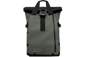WANDRD PRVKE 21L Camera Bag Weather-Resistant Padded Camera Rucksack with Expandable Roll Top (FH-93H4-89TE)
