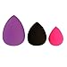 SUMERSHA 3pcs Soft Flawless Makeup Sponge Applicator Beauty Blender Puff Set, 3 Piece Makeup Blender Sponge,Foundation Blending Blush Concealer Eye Face Powder Cream Cosmetics Makeup Sponges