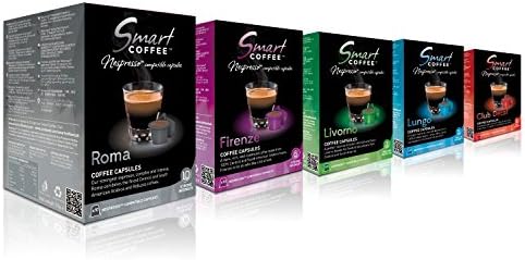 Smart Coffee Club Nespresso® Compatible Coffee Pods 8 x10 (80 Cups)