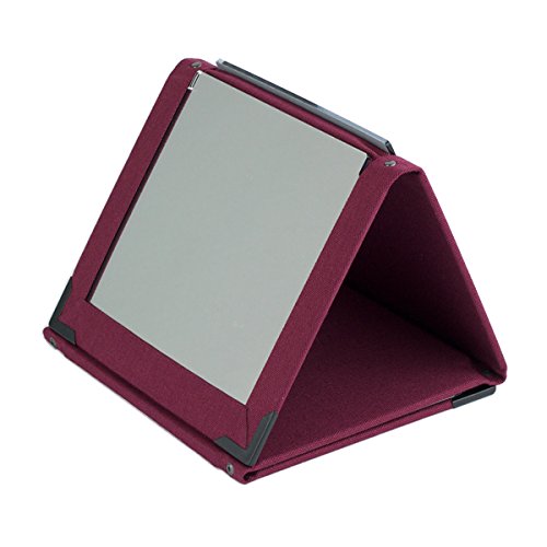 MAGIC MIRROR Travel Mirror | Fold Out Full-length | Multifunctional - Mulberry (Beauty Edition (large))