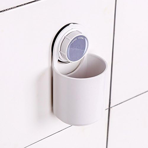 Wall toothbrush holder and suction cup toothbrush rack Sucker tooth cone cosmetic pen Toothpaste tube Comb storage barrel Punch-free-A