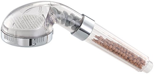 newgen medicals Maxi-Duschkopf DK-80.min mit Mineralsteinen, 206 Düsen - 3