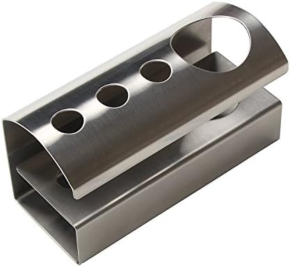 Toothbrush Holder, SUNKAX Stainless Steel Sealless Toothbrush Holder Household Shelves.