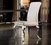 ·BARROQUE· CHAIR, STEEL AND WHITE