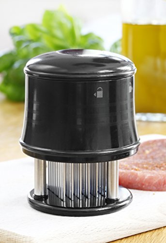 Fleischzartmacher Fleischstecher Steaker Grill Marinieren Edelstahl 56 Klingen - 3