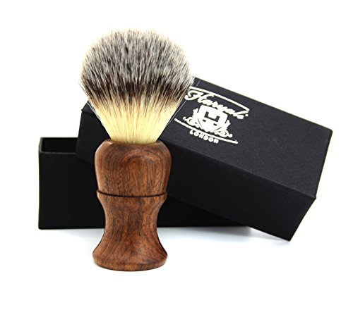 Haryali London Mens Shaving Brush with Synthetic Badger Hair Bristles Comes in Box - Image 4
