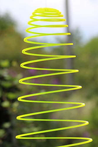 SunSpiro® – Licht & Laune® Sonnenspirale, zitronengelb, D. 30 cm – Länge ca. 180 cm - 4