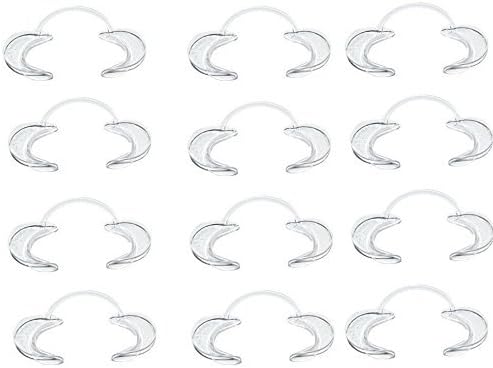 14pcs Dental C Shape Intraoral Cheek Lip Retractor Mouth Oral Opener Fun Game