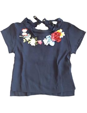 Monnalisa Bambina 119620AA Blue T-Shirt Primavera/Estate