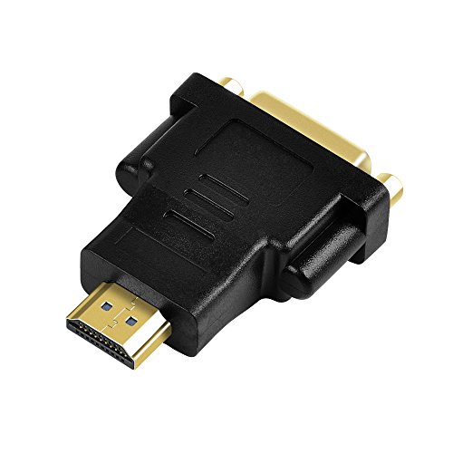 V.TOP HDMI auf DVI Anschluss(1080p, 2-Stück, Vergoldet, Schwarz) - 4