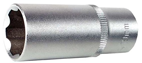 BGS Steckschlüssel-Einsatz 10 mm, 3/8 Zoll, Super Lock, tief, 19 mm, 2609