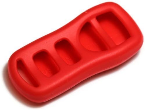 DanteGTS Red Silicone Key Fob Cover Case Smart Remote Pouches Protection Key Chain Fits: Infiniti G35 03-06