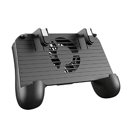 Preisvergleich Produktbild GWW PUBG Mobiler Gamecontroller, Gamepad-Trigger, Zieltaste L1R1-Shooter, Joystick für iPhone-Android-Telefon, für Gamepad Accesorios (Color : 4000mAH)
