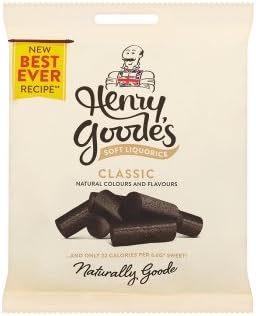 Candyland Henry Goodes Soft Liquorice (140g x 12)