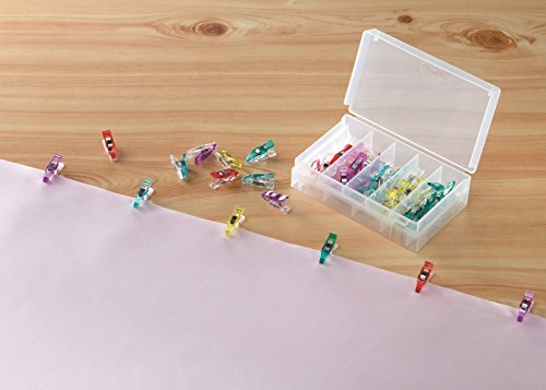 Clover Mini Wonder Clips,, Mehrfarbig, 50 Stück - 3