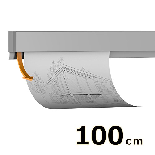 Hang-it Klemmschiene Aluminium - 100 cm - Wandmontage