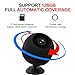 Produktbild TEN-G Full HD 1080P Mini WiFi Camera, with Security System Night Vision Remote Monitor for iOS, Android App, Compatible with Alexa Recorder for Home Office Outdoor Support to 128GB SD Card