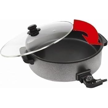 AFK, elektrische Pizzapfanne/ Partypfanne/Paella-Pfanne