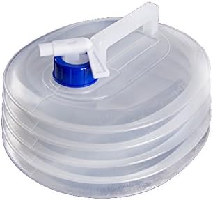 FenYi 5L 10L Portable Folding PE Collapsible Water Carrier Container Water Bucket Canteen for Camping, Hiking, Hunting, Sports, Travel, Fishing (10L)