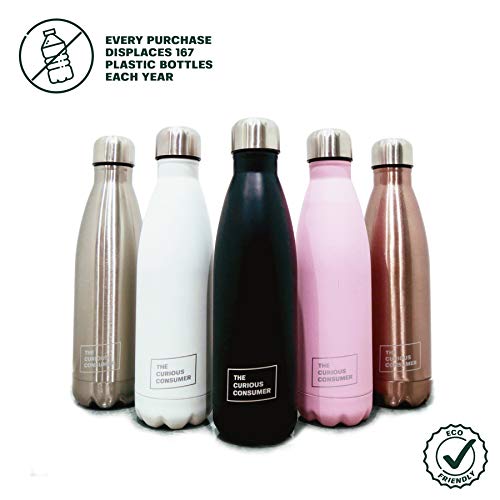 Premium Stainless Steel Water Bottle with Cleaning Brush | Leak-Proof | Vacuum Insulated to Keep Col Premium Stainless Steel Water Bottle with Cleaning Brush | Leak-Proof | Vacuum Insulated to Keep Col