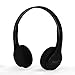 Price comparison product image Wireless Bluetooth 4.0 Headset - Over-Ear Design, Comfort Fit - Crystal Clear Audio + HIGH BASS Sound. (Black)