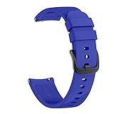 Armband für Samsung Galaxy Watch, Silikon Ersatz Uhrenarmband Bügel für Samsung Galaxy Watch,42mm (S (110-180mm/4.3-7-inch), Blau)