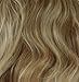 ELEGANT HAIR 23" Clip In One Piece Hair Extensions WAVY CURLY 1pc 5 Clips (Blonde Mix #18/613)