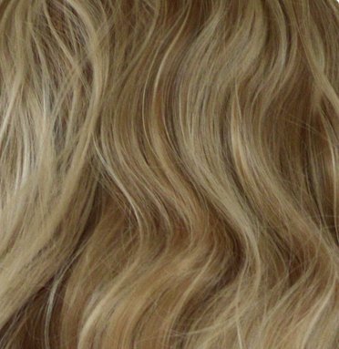 ELEGANT HAIR 23" Clip In One Piece Hair Extensions WAVY CURLY 1pc 5 Clips (Blonde Mix #18/613)