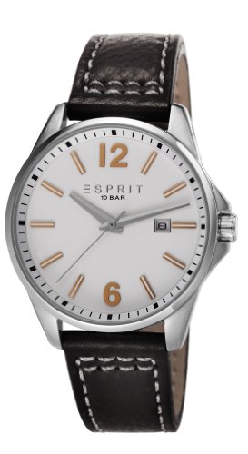 ESPRIT Herren-Armbanduhr Tallac Day Analog Quarz Leder ES106911003 ESPRIT Herren-Armbanduhr Tallac Day Analog Quarz Leder ES106911003