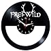 Produktbild EVEVO FREIWILD Wanduhr Vinyl Schallplatte Retro-Uhr groß Uhren Style Raum Home Dekorationen Tolles Geschenk Wanduhr Frei.Wild