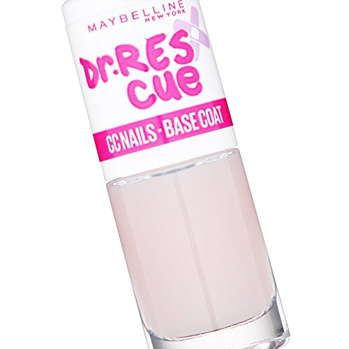 Maybelline New York Make-Up Nagellack Dr. Rescue Base Coat CC Nails / Unterlack Nagelweißer für verfärbte Nägel, 1 x 7 ml - 3