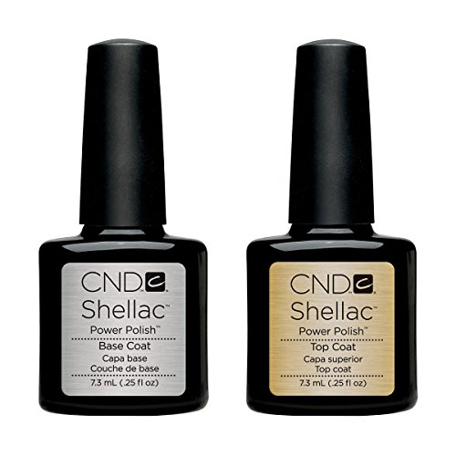 CND SHELLAC Base & Top Coat [7.3ml] pour Vernis gel