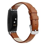 xue binghualoll Armbanduhren aus Leder für Armbanduhren für Fitbit Inspire/Inspire HR