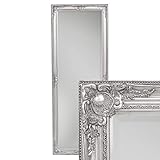 wandspiegel barock silber Rahmenmaterial : Holz / Besonderheiten : Spiegel mit Facettenschliff