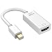 Produktbild TopElek 4Kx2K Thunderbolt Mini Displayport 1080P auf HDMI HDTV AV TV 4K Auflösung und 3D Adapter Kabel Stecker Konverter für Apple Macbook, Macbook Pro, iMac, Macbook Air, Mac Mini Laptop Microsoft Surface Pro/ Pro 2/ Pro 3, Thinkpad X1/ Carbon/ Touch/ Helix usw.