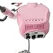 Produktbild WANGXN Professional Elektrische Nagelbohrmaschine Maniküre Pediküre Kit Nägel Salon mit Pedal, Pink , pink