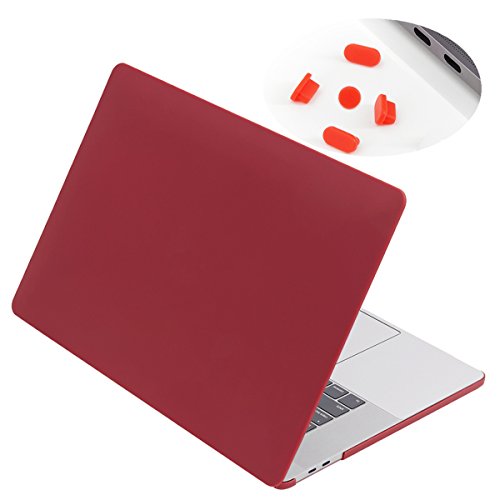 LENTION Matte Hartschale Ultra Slim H  lle f  r MacBook Pro  15   2016 2017  mit Touch Bar  Modell-A1707  Durchsichtige Plastikabdeckung Schale  Prote