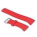 Price comparison product image Large Silicone Replacement Wristbands for Samsung Gear S2 SM-R720 SM-R730 Smartwatch - Gear S2 Band/Strap - red