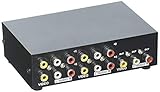 audio switch box 3.5mm jack Recinto de metal, excelente estabilidad y longevidad