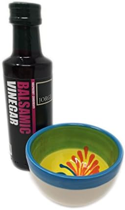 Infused Olive Oil/Balsamic Vinegar Set with Dipping Bowl (Oregano)