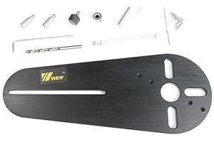 Evwoge Universal Circle Cutting Jig for Bosch Makita Electric Hand Trimmer Wood Router Milling Circle Trimming Machine Tools DIY Accessories