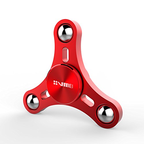 Tri-Spinner Fidget Toy New 2017 All Metal Design Super Fast Long Spins Nano-crystallization Center Quality Spinners Focus Toy for Kids & Adults (RED MINI) Tri-Spinner Fidget Toy New 2017 All Metal Design Super Fast Long Spins Nano-crystallization Center Quality Spinners Focus Toy for Kids & Adults (RED MINI)
