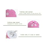Luftbefeuchter, dizaul ® tragbare Mini-USB Pilz Ultraschall-Luftbefeuchter + LED kleine Nachtlicht für Babies und Kinder (passend als Geschenk)-pink - 9