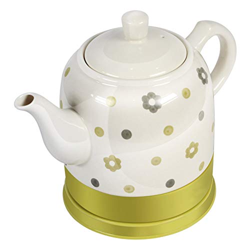 TD Bouilloire lectrique Thire Pot de sant en cramique Bouilloire lectrique Bouilloire Bouilloire Bouilloire Chauffe-Eau Ensemble de th Grande capacit Arrt Automatique 1450W 1.3L