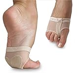  WLM Footful 1 Paar Ballett-Tanz-Thong Metatarsal Pads Fußballen Vorfuß Kissen