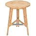 Produktbild TecTake Stabiler Holz Stehtisch massiv Bistrotisch Klapptisch klappbar Höhe: ca. 111 cm, Ø 78 cm