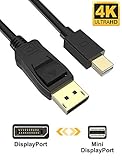 ⚡【STANDARD ZERTIFIZIERT】: Strikte Qualitätskontrollen Garantieren, UL20276 & VESA(Video Electronics Standard Association) Standard Zertifiziert. Ideal DisplayPort Cable für Geräten mit Apple Thunderbolt, Mini DisplayPort und DisplayPort Anschluss z.B. für HD-Fernseher, Beamer, 4K Gaming Monitor, PC Grafikarten (ATI / NVIDIA uvm.), Schnittstellenkarten, Media Center. 24 MONATE GARANTIE, DIGITALE RECHNUNG UND FREUNDLICHEN KUNDENSERVICE, 100% ZUFRIEDENHEITSGARANTIE.