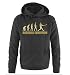 Produktbild BASEBALL EVOLUTION -Herren Hoodie in Schwarz / Gold Gr. XXL